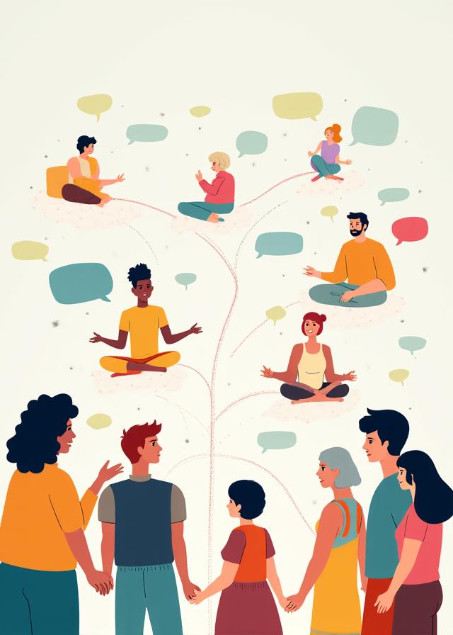Interactive wellness community forum and user engagement